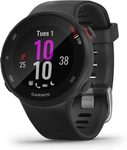 Reloj Deportivo GARMIN FORERUNNER 45S (Bluetooth - Hasta 7 días de autonomia - Negro)