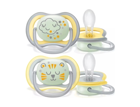 Chupete PHILIPS AVENT Ultra Air Noturna (2 Unidades)