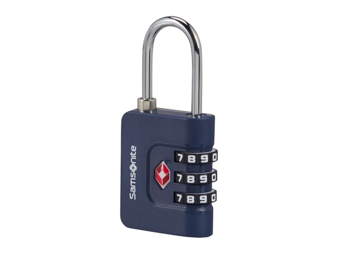 Candado de combinación de 3 dígitos Samsonite Revolution