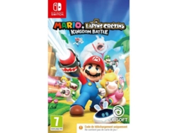 Juego Nintendo Switch Mario + Rabbids Kingdom Battle Código de Transferência