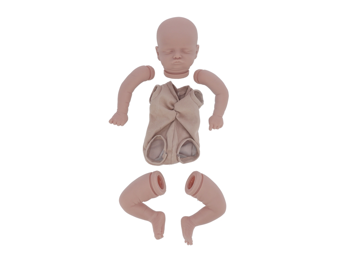 2026-kit De Muñeca En Blanco Sin Pintar 20 Pulgadas Piezas Suaves Para Bebé Accesorios Diy