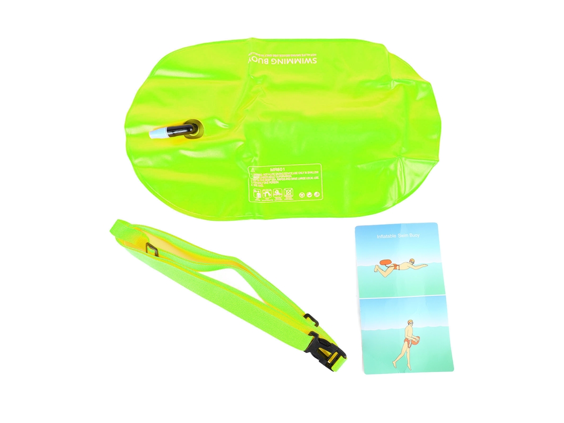 Boya de seguridad para natación en entrenamiento al aire libre
