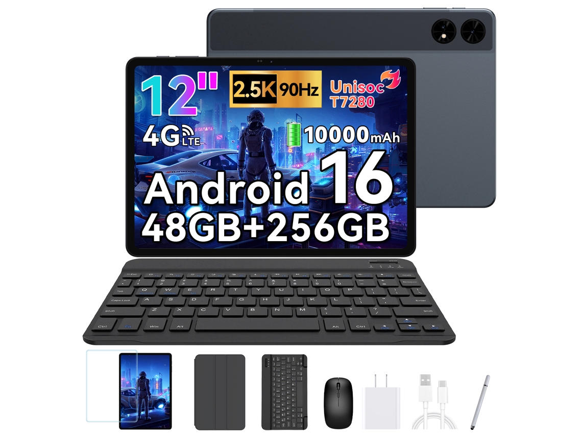 Tablet T60 (12'' - 48 GB - 256 GB - Gris)