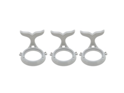 3 Soportes De Pared Para Secador De Pelo, Sin Necesidad De Taladrar, Adhesivos, Con Diseño De Ballena, Resistentes Al Agua, Para Baño.