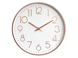 Reloj De Pared De Cuarzo Silencioso De Alta Calidad, Redondo, Estilo Fácil De Leer 1