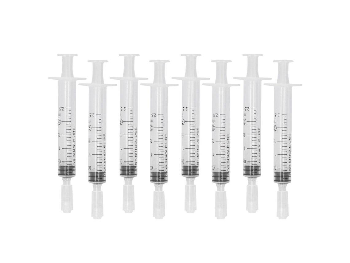 Jeringa Dispensadora De Perfume Toner Líquido Herramienta De Recarga Cosmética 2.5ml X 8 Piezas