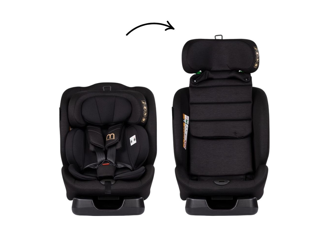 Silla De Auto Mondial  I-size 40-150 Cm De Chipolino - Noir