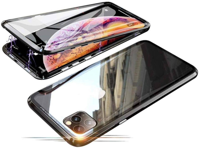 Funda iPhone XR WJS 360 Negro