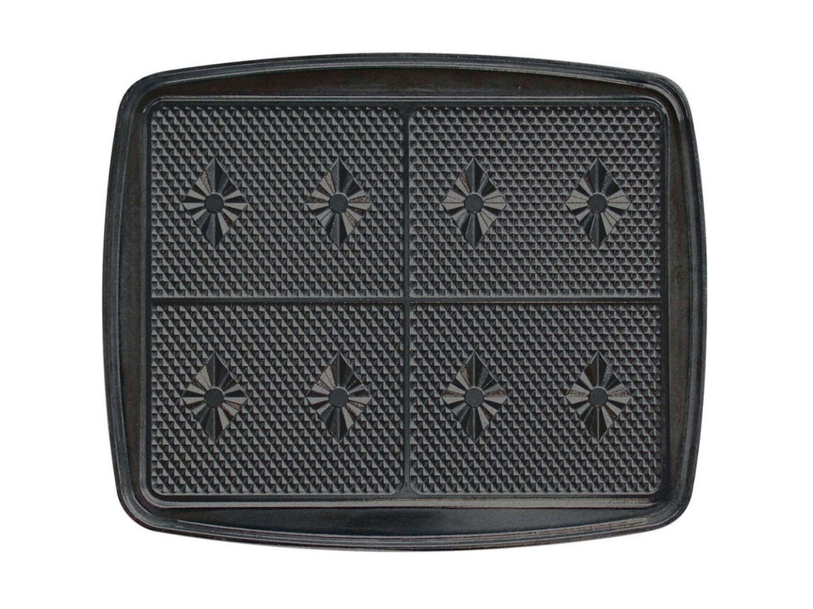 Par de platos de oblea super 2 para gofres 030222 - LAGRANGE