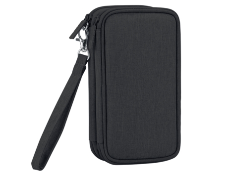 Funda protectora Estuche para batería externa (Negro)