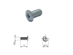 Tornillo M6-12 Para Colgador Libra H7