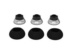 Almohadillas De Repuesto (material De Espuma) Para Auriculares Bluetooth Intrauditivos, Tamaño Pequeño.