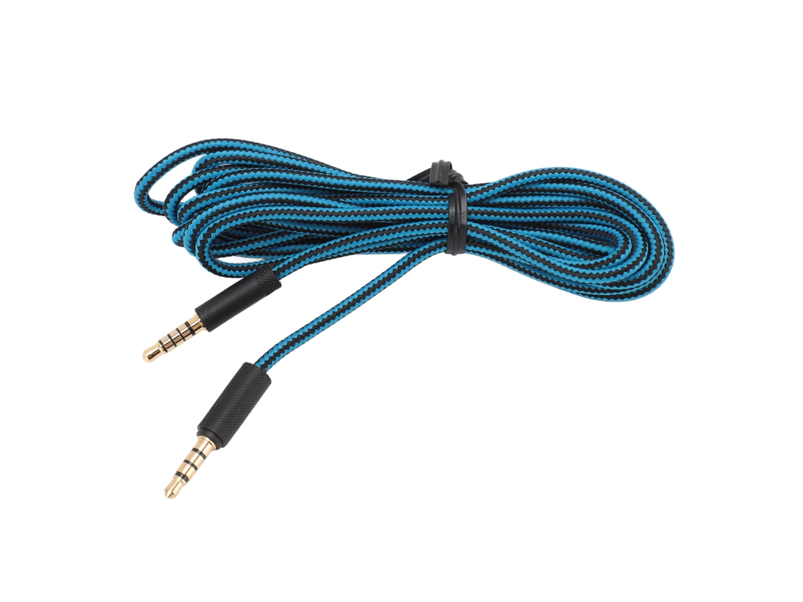 Cabo De Áudio 3.5mm Para Headset Logitech G233 G433 Gpro Gpro X Reparo Substituição
