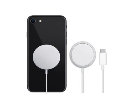 Cargador Rápido Inalámbrico Magnético Para Apple Iphone Se 2022 Blanco