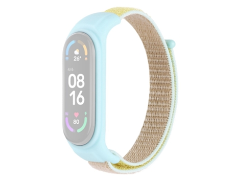 Correa de Silicona ajustable anti-perdida para Xiaomi Mi Band 3/Band 4/Band 5/Band 6/Band 7 - luz solar brillante