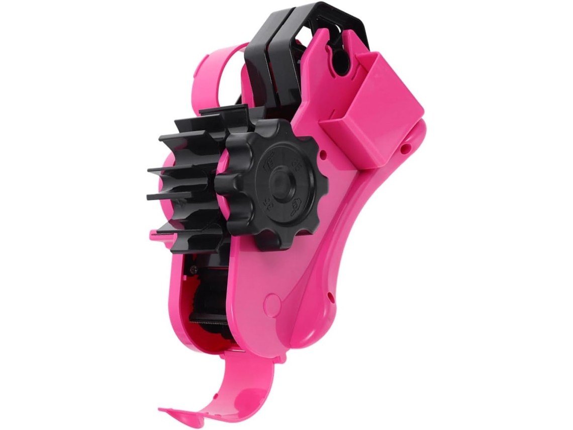 Soporte Para Cinta Adhesiva Multifuncional Semiautomático De 46 Mm En Acero Inoxidable Y Abs Para Oficina.