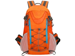 Mochila de senderismo, mochila deportiva, mochila de gran capacidad, mochila de camping, mochila impermeable, mochila de ciclismo, naranja