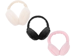Protetores Auriculares Dobráveis De 3 Peças Para Mulheres, Macios E Elásticos, Com Proteção Contra O Vento.