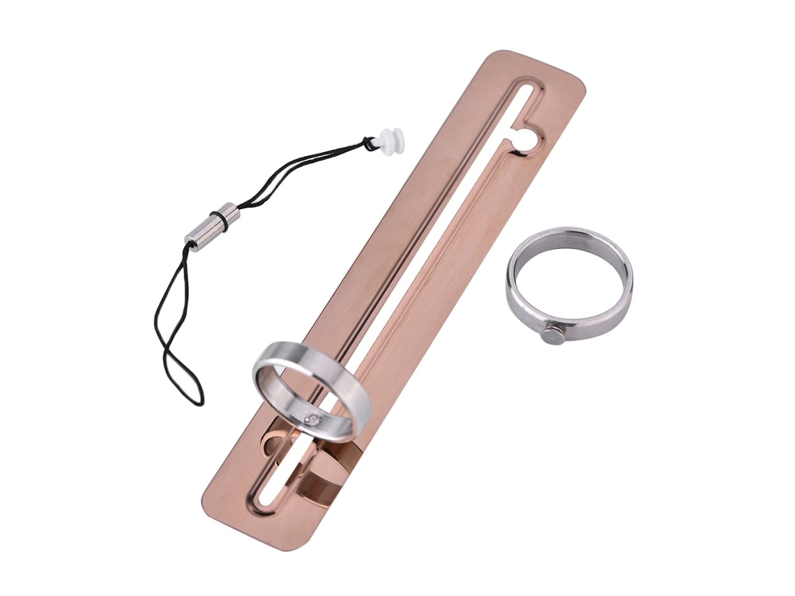 Porta Teléfono Anilla Hebilla Rotación 360 Grados Anti-caída Acero Inoxidable Resistente A La Corrosión Metal Lujo Oro Acero Inoxidable