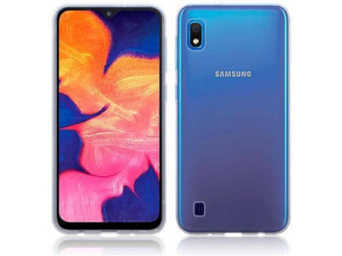 Carcasa Samsung Galaxy A10 Silicona Transparente