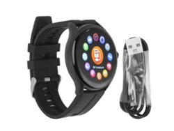 Reloj Inteligente Gps Ips De 1.32 Pulgadas, Bluetooth, Resistente Al Agua Ip68 Para Teléfonos Ios, Color Negro