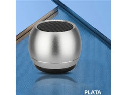 (plateado) Mini Altavoz Estéreo Inalámbrico Portátil Conectado U3 Tws
