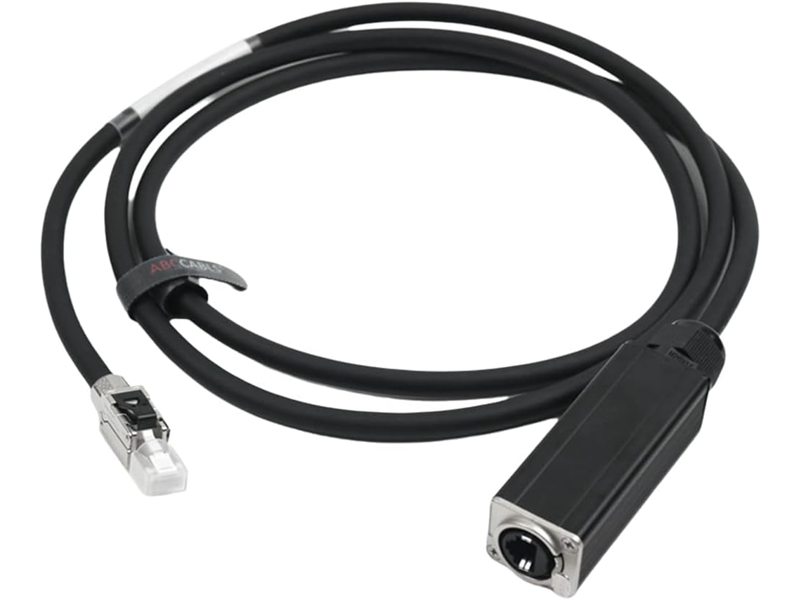 Cable De Extensión De Red De Par Trenzado Rj45 Macho A Hembra De Categoría 6
