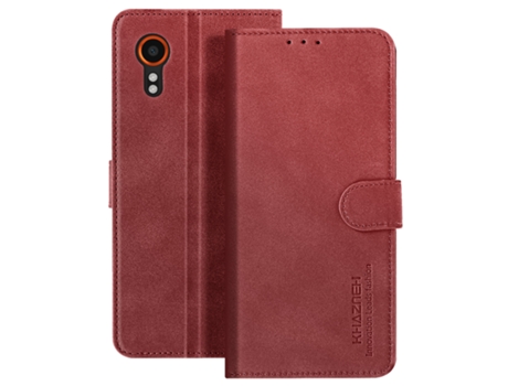 Funda para Samsung AVIZAR Piel Rojo