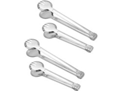 Pinzas Multifuncionales Antideslizantes De Acero Inoxidable De 4 Piezas Para Alimentos, Ideales Para La Cocina.