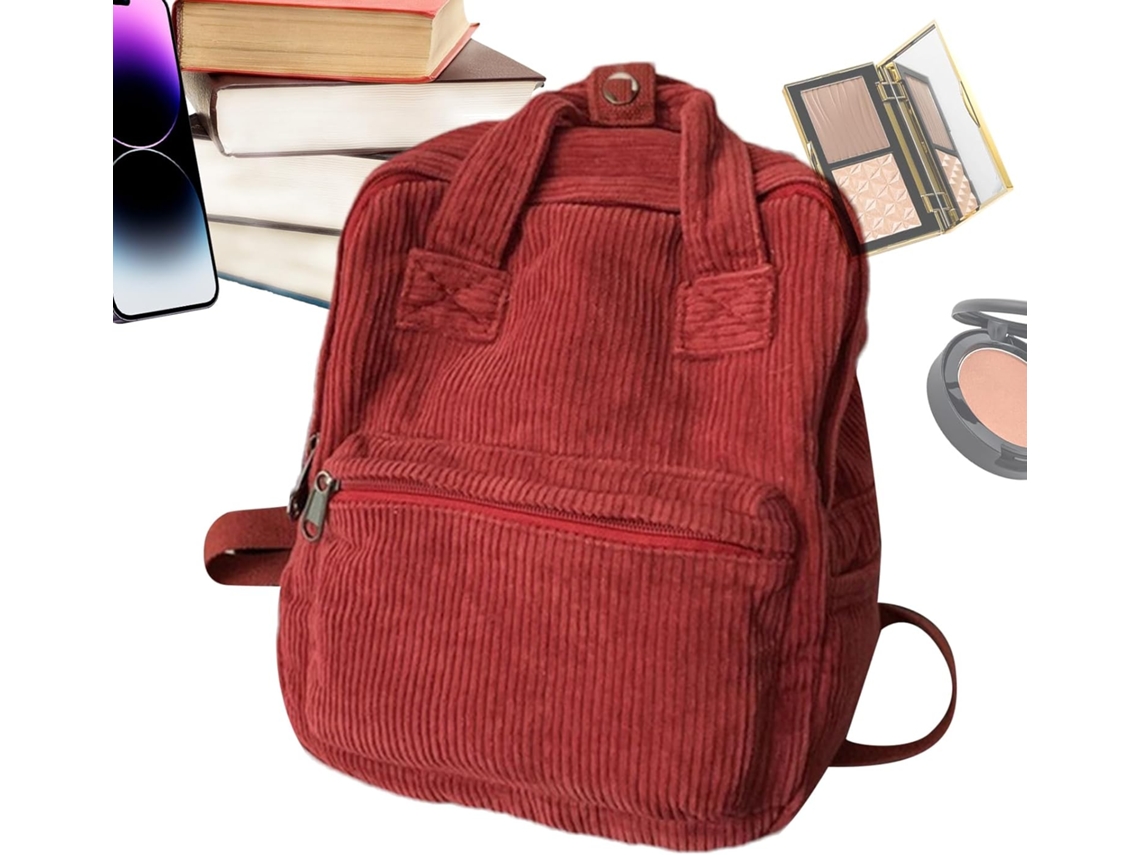 Mochila De Pana Para Portátil Con Asa, Bolso De Viaje Informal, Pequeña Capacidad, Para Viajes Escolares.