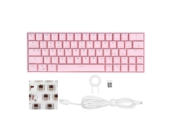 Teclado Mecánico Inalámbrico 64 Teclas Rgb