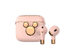 Auriculares Inalámbricos Bluetooth, Auriculares Bluetooth 5.0, 20 Horas De Duración De La Batería, Rosa