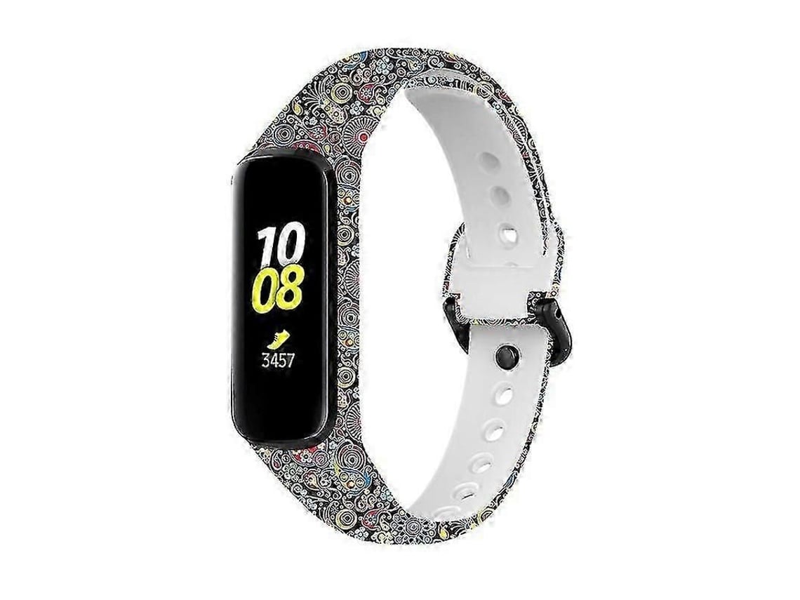 Pulseira De Silicone À Prova De Suor Para Galaxy Fit 2 Smr220 Smartwatch Pulseira