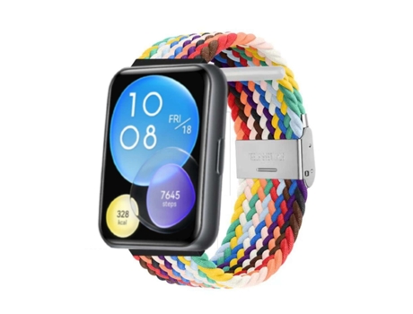Correa Pulsera Trenzada Flexible para Huawei Watch Fit 2 Multicolor