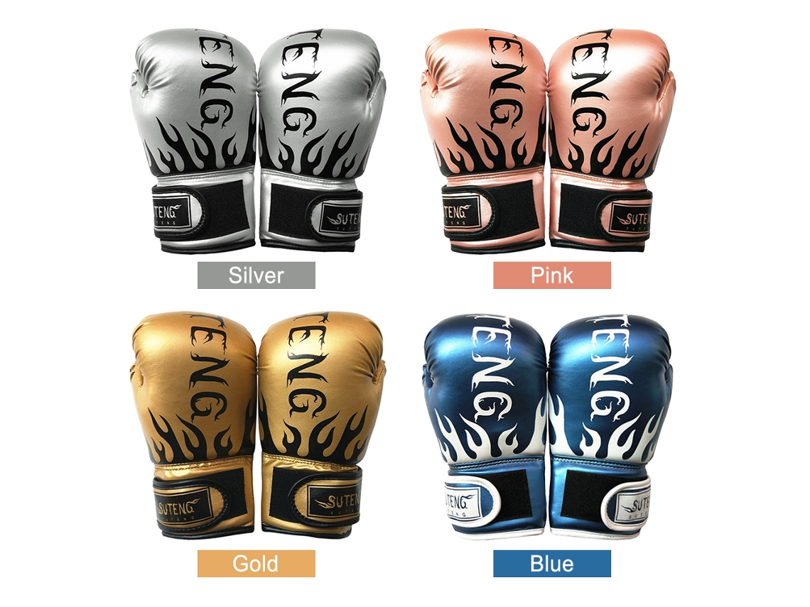 Guantes De Boxeo Para Niños De 8 A 14 Años. Guantes De Entrenamiento De Muay Thai Y Kickboxing Con Puño Suave.