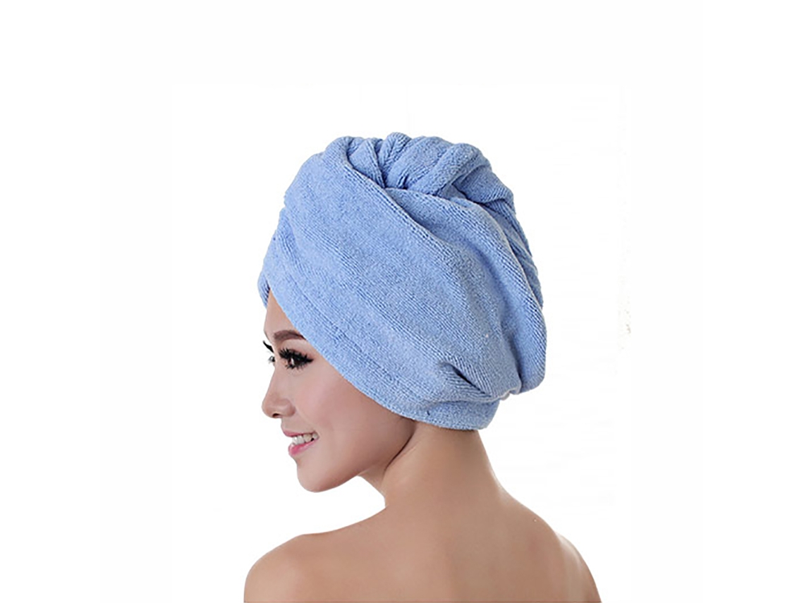 Toalla de microfibra de secado rápido para el cabello - Turbante mágico
