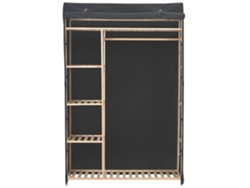 Maison Exclusive - Armario De Tela Gris 110x40x170 Cm