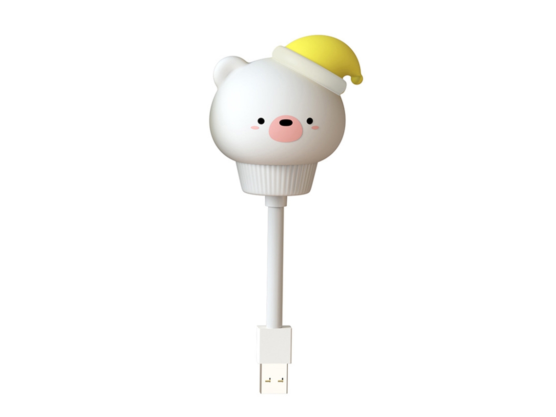 Mini lámpara LED USB flexible 2026 para la noche, la alimentación del bebé y la lectura portátil.