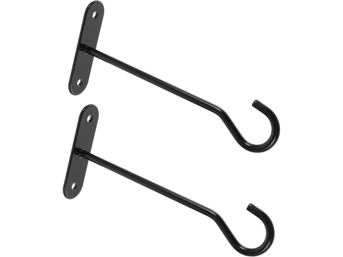 Soporte de pared para macetas, gancho para uso exterior, soporte resistente para cestas Gokoco