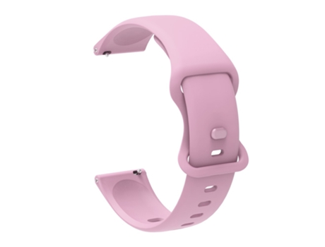 Correa de Silicona cierre de mariposa 20mm para Samsung Galaxy Watch4 Classic 46mm 42mm/Galaxy Watch4 44mm 40mm/Amazfit GTS 2E - púrpura claro