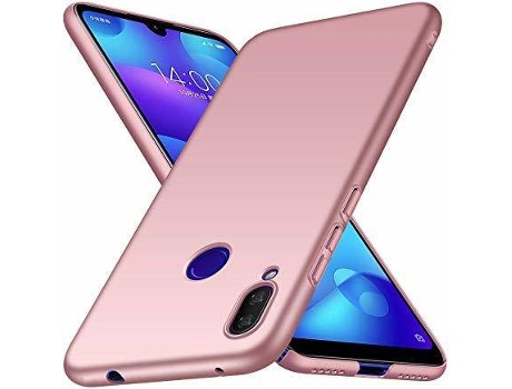 Carcasa Huawei Y7 2019 G4M Rígida y Fina Rosa