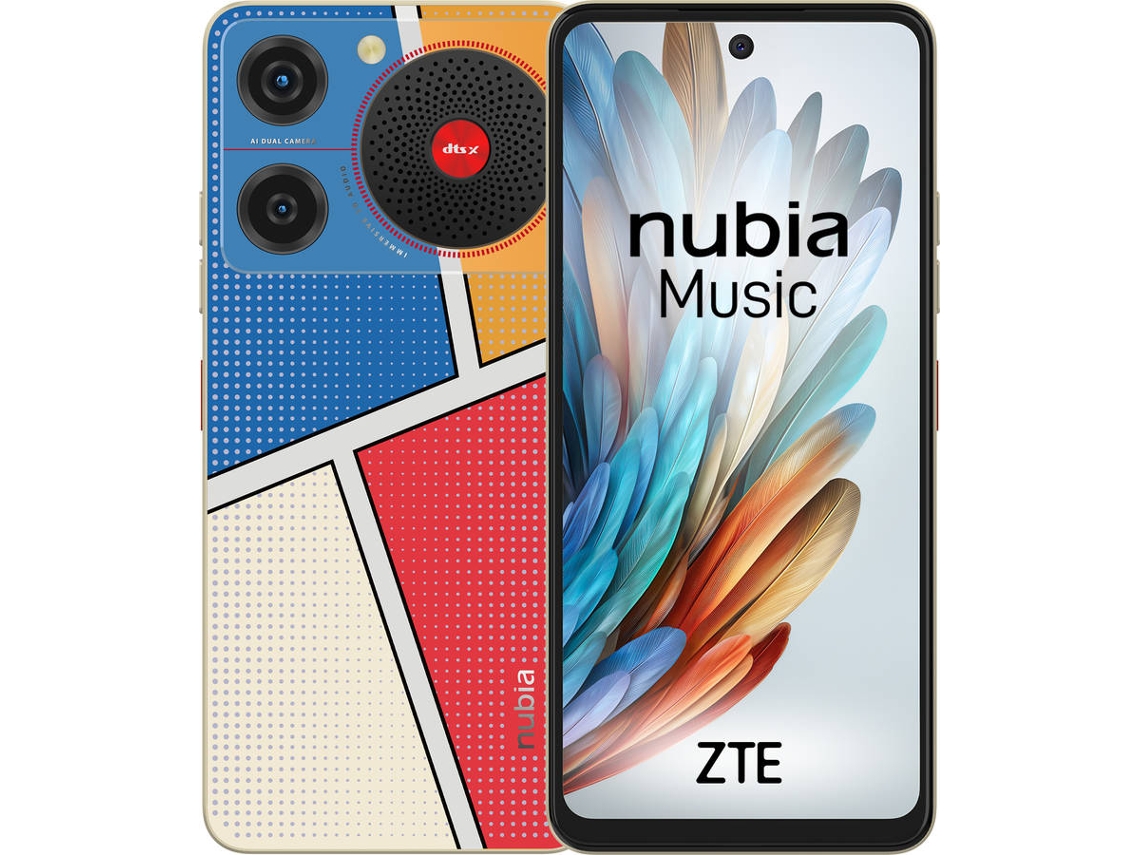 Smartphone ZTE Nubia Music Pop Art (6.6'' - 4 GB - 128 GB - Multicolor)
