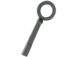 Detector De Metales Portátil Con Alarma Led, Bobina Integrada Y Ajuste Automático De Alcance.