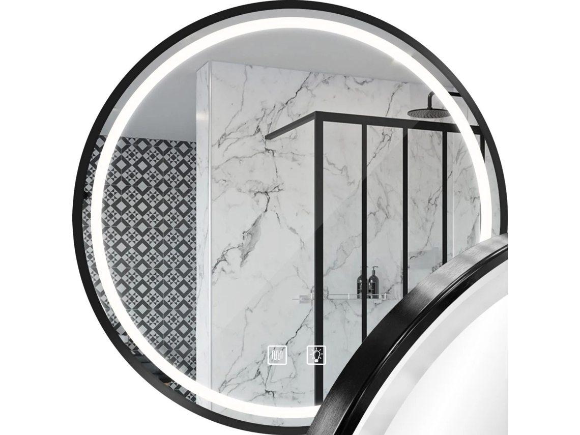 Espejo Rea Led P11398 Mmj Black 90cm