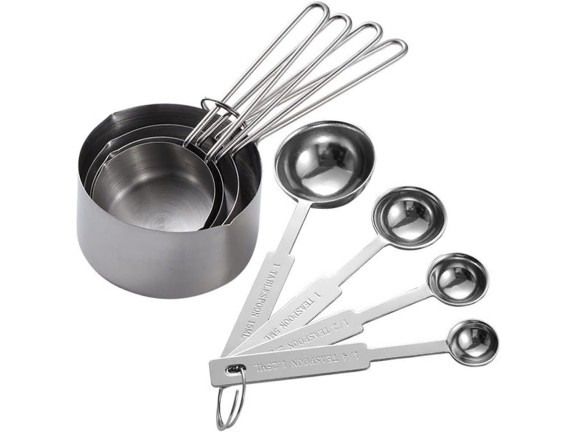 Colher De Sopa - Feita De Aço Inoxidável 430 Com Medidas Gravadas Para Uso Fácil E Preciso.brcolheres Medidora