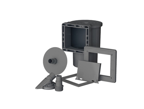 Kit de skimmer gris