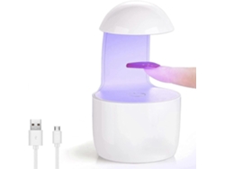Mini lámpara UV de 5 W para uñas con esmalte en gel, lámpara LED USB portátil para uñas en casa y salón GOKOCO