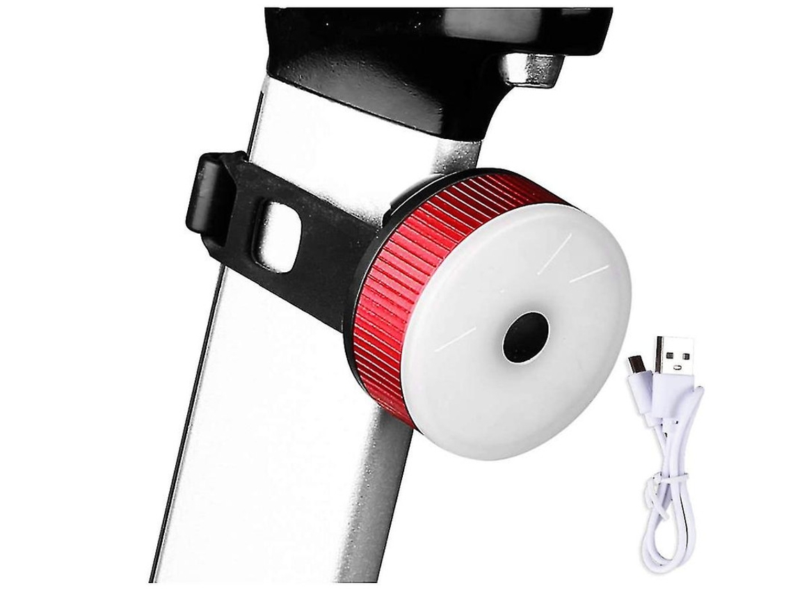 Luz Trasera Bicicleta Inteligente Freno Ipx8 Roja Yizhood