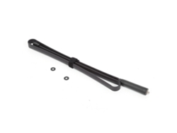 Antena plegable para radio bidireccional SMA de 108 cm, señal estable de 136/174/400/520 MHz.