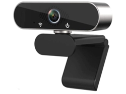 Cámara web HD 1080p con micrófono, transmisión en directo, USB, gran angular, para portátil, videollamadas, color negro, Yizhood